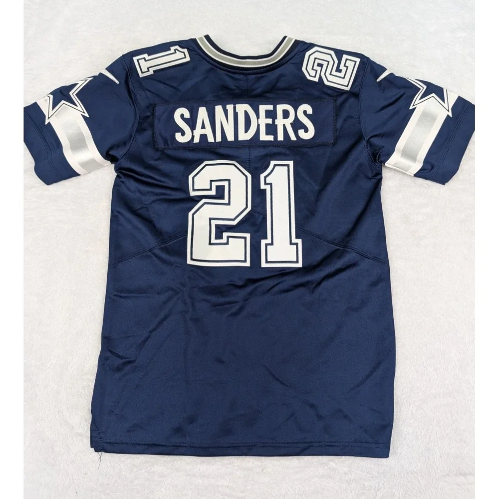 Nike On-Field Deion Sanders Jersey YOUTH Large 14/16 Dallas Cowboys Prime Time